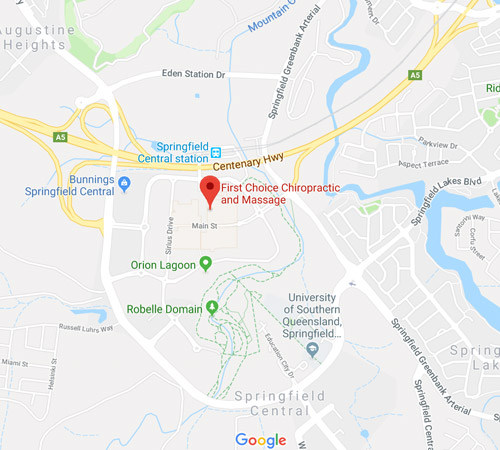 First Choice Chiropractic Springfield Central Chiropractors Brisbane